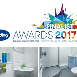 Demountable bathroom pods for innovation award